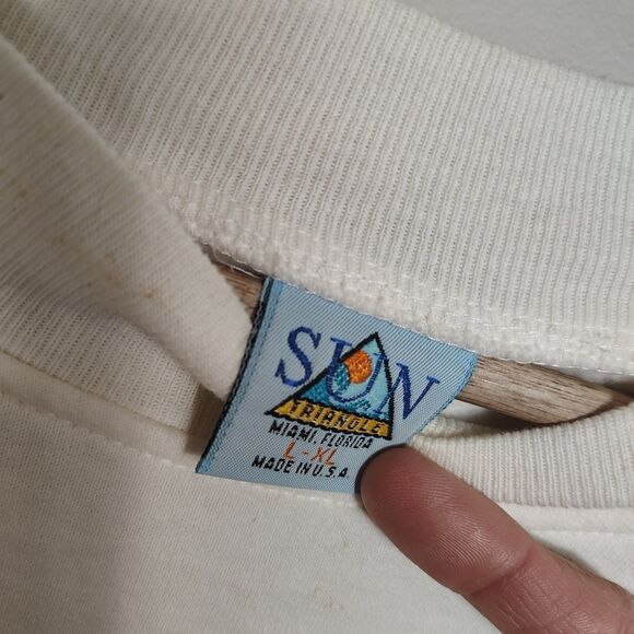 Vtg Legend of the Seas Sweatshirt  Alaska Crewneck Royal Caribbean 90s L/XL - Picture 4 of 9